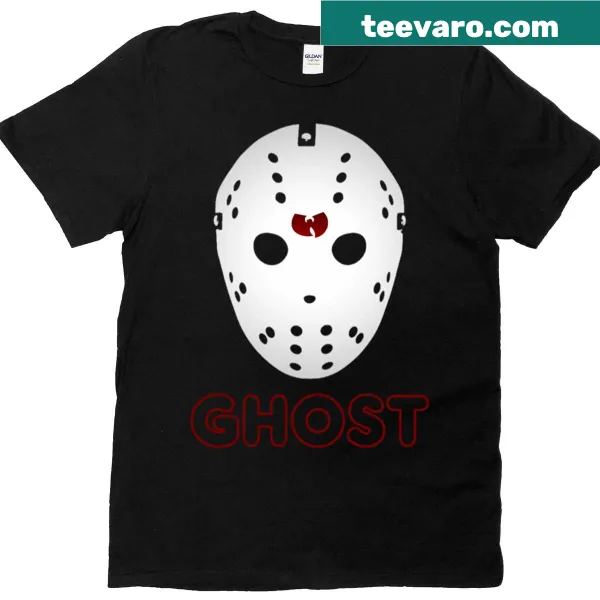 T-shirt featuring the iconic Ghost Face character from horror films.
