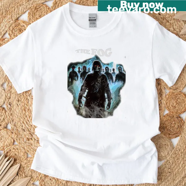 Retro T-shirt featuring graphics inspired by 80s and 90s horror movies