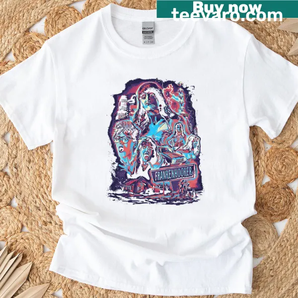 Funny horror comedy cult movie-themed t-shirt
