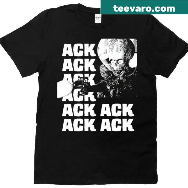 Vintage-style T-shirt featuring iconic horror movie logos