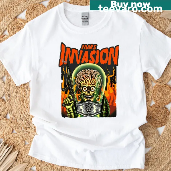 Vintage horror movie logo T-shirt for Halloween
