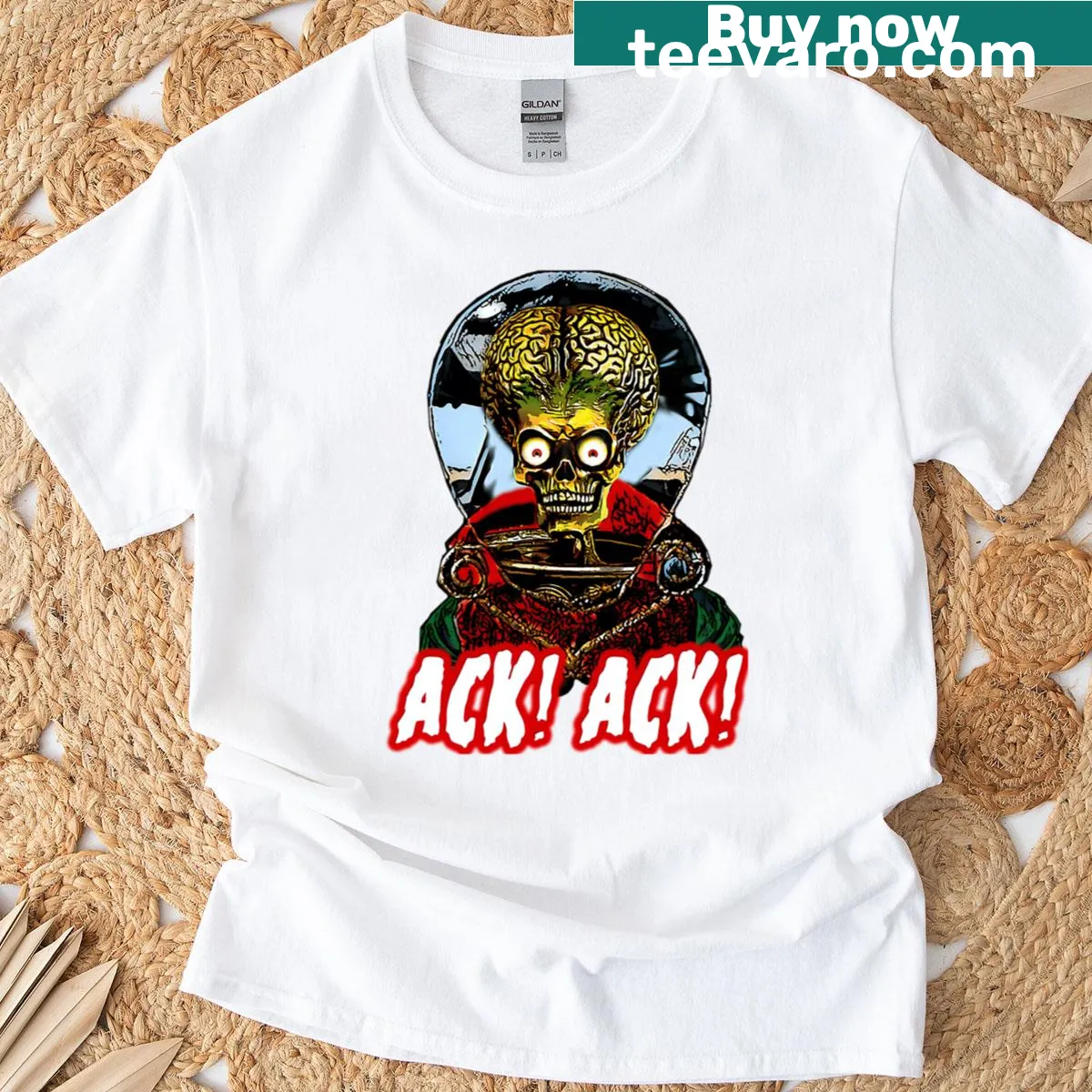 Vintage-style Halloween tee featuring iconic horror movie logos — on a men's t-shirt