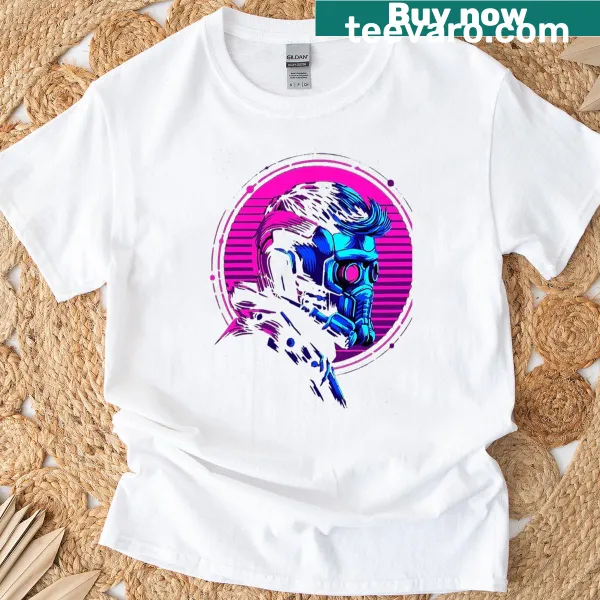 T-shirt featuring whimsical stars and cosmic elements for astronomy lovers