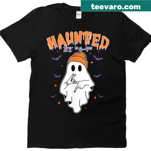 Halloween-themed T-shirt with meme graphics for Gen Alpha
