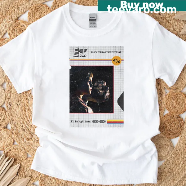 Retro T-shirt featuring cute 90s movie characters