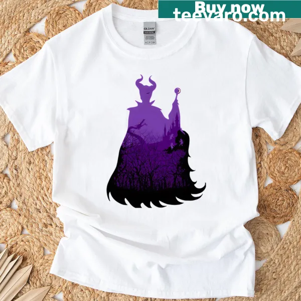Cartoon-style Halloween villain t-shirt featuring funny graphic design