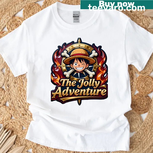 One Piece T-shirt featuring adventurous graphic design