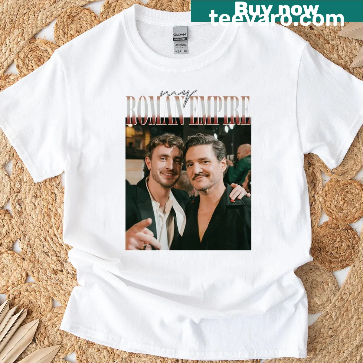 Funny T-shirt with the phrase 'This Is My Roman Empire' in bold letters. — on a men's t-shirt