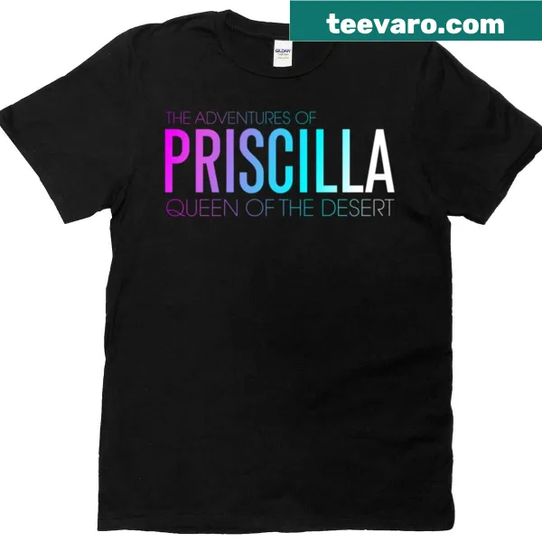 T-shirt paying tribute to Priscilla Queen of the Desert film