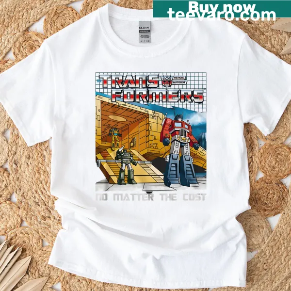 Vintage cartoon T-shirt featuring a funny robot design
