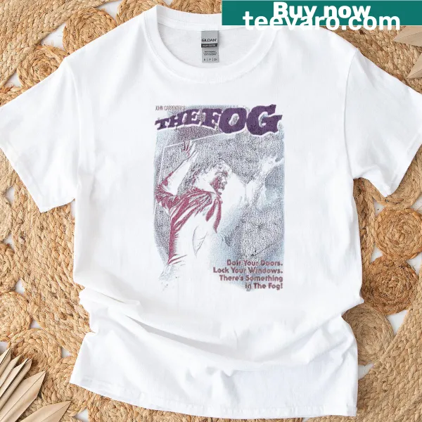 Vintage-style T-shirt featuring retro horror movie graphics for fans