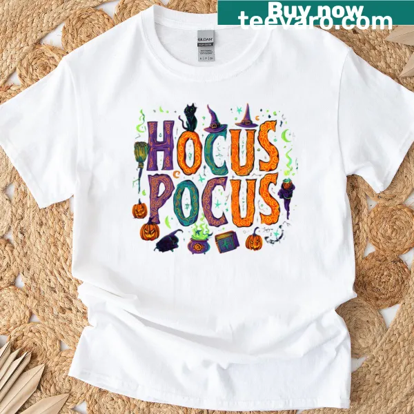 Funny T-shirt with retro witch graphics for Halloween enthusiasts