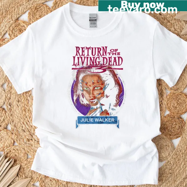 Vintage-style T-shirt featuring Tarman from Return of the Living Dead 3