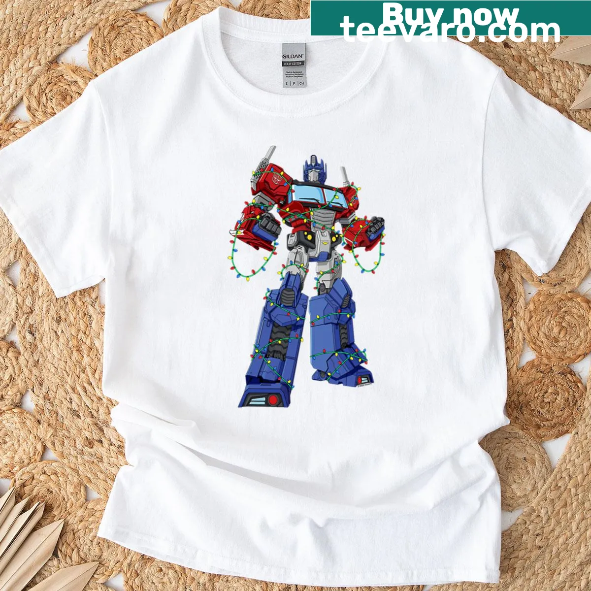 Humorous vintage robot design reminiscent of 90s cartoons. — on a men's t-shirt
