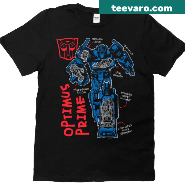 Retro-inspired Robot T-shirt with a humorous cartoon design