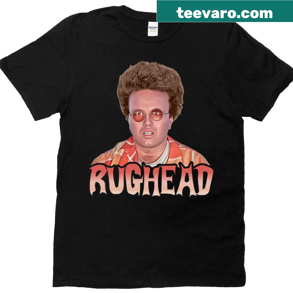 Distressed Rughead T-shirt inspired by The Wraith movie — on a men's t-shirt