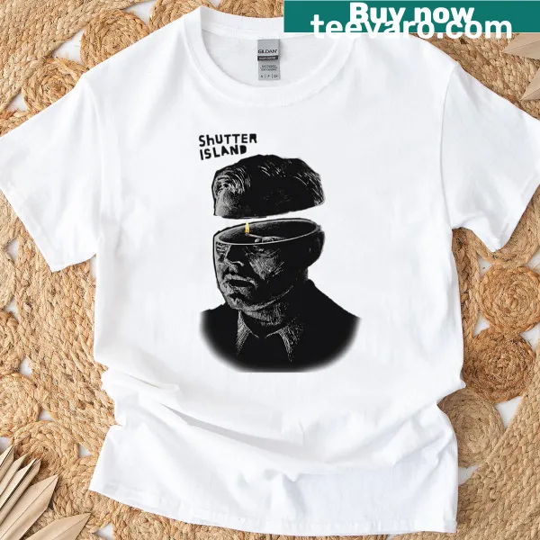 Artwork t-shirt inspired by the movie Shutter Island.