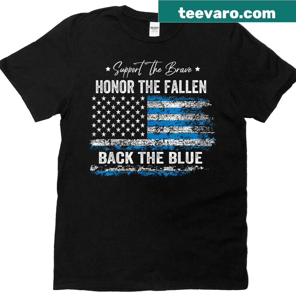 Vintage-style USA T-shirt featuring classic patriotic design elements. — on a men's t-shirt