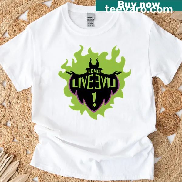 Cartoon villain-themed Halloween shirt with vintage movie graphics