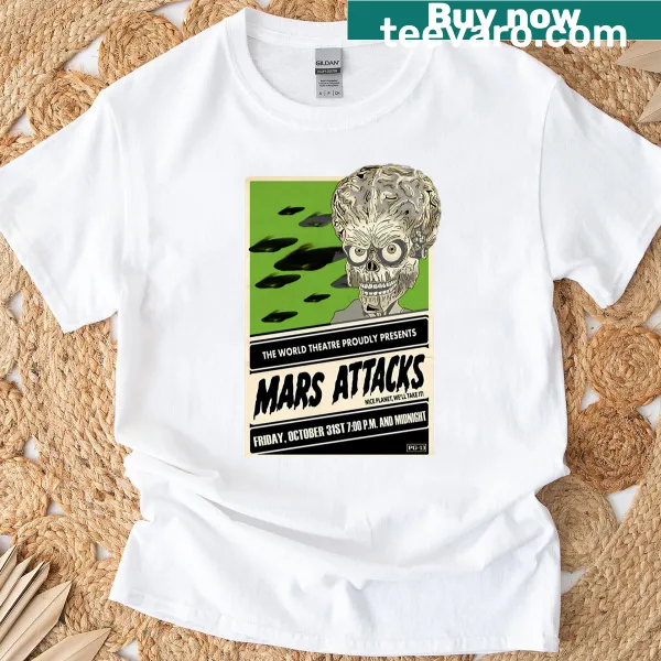 Vintage distressed t-shirt featuring Halloween horror movie logos