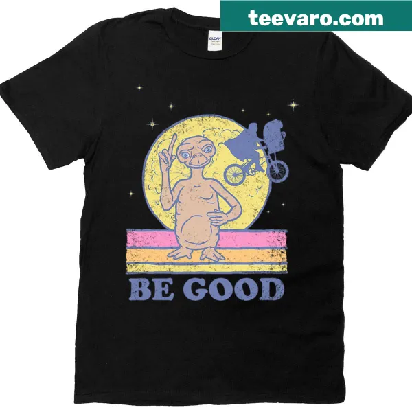 Vintage-style T-shirt featuring funny characters from retro movies