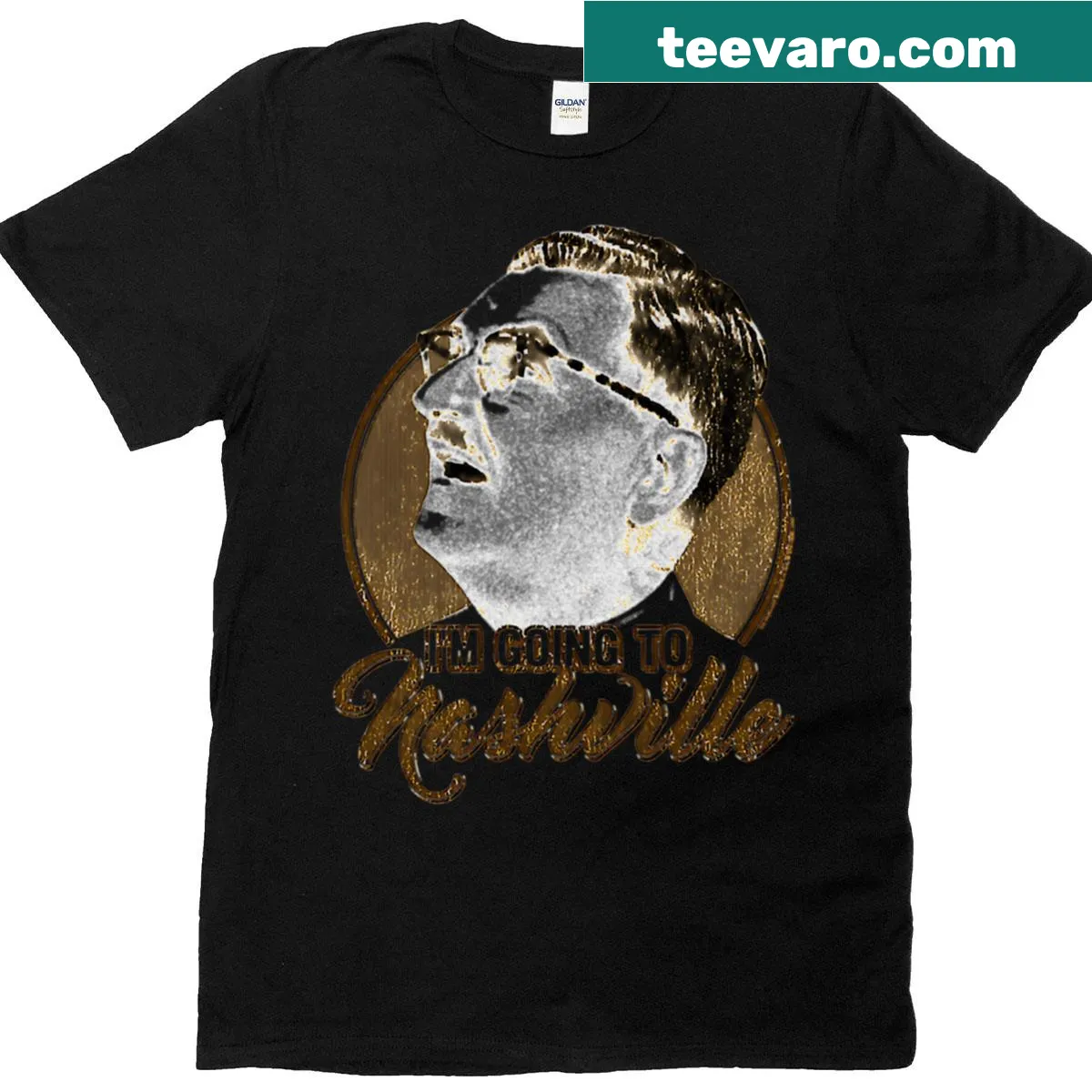 Vintage-inspired 60s movies t-shirt with retro charm — on a men's t-shirt