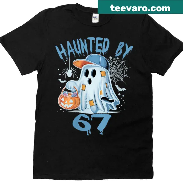 Humorous T-shirt with meme-inspired Halloween design featuring numbers