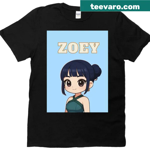 T-shirt featuring Zoey from Demon Hunters series
