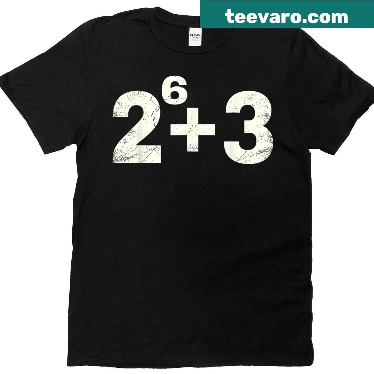 Funny teacher t-shirt for a 67th birthday celebration — on a men's t-shirt