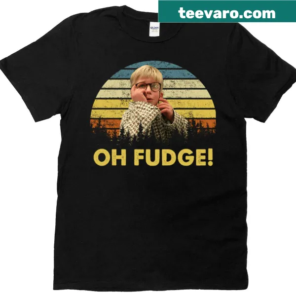 Vintage-style T-shirt showcasing iconic 80s movie graphics