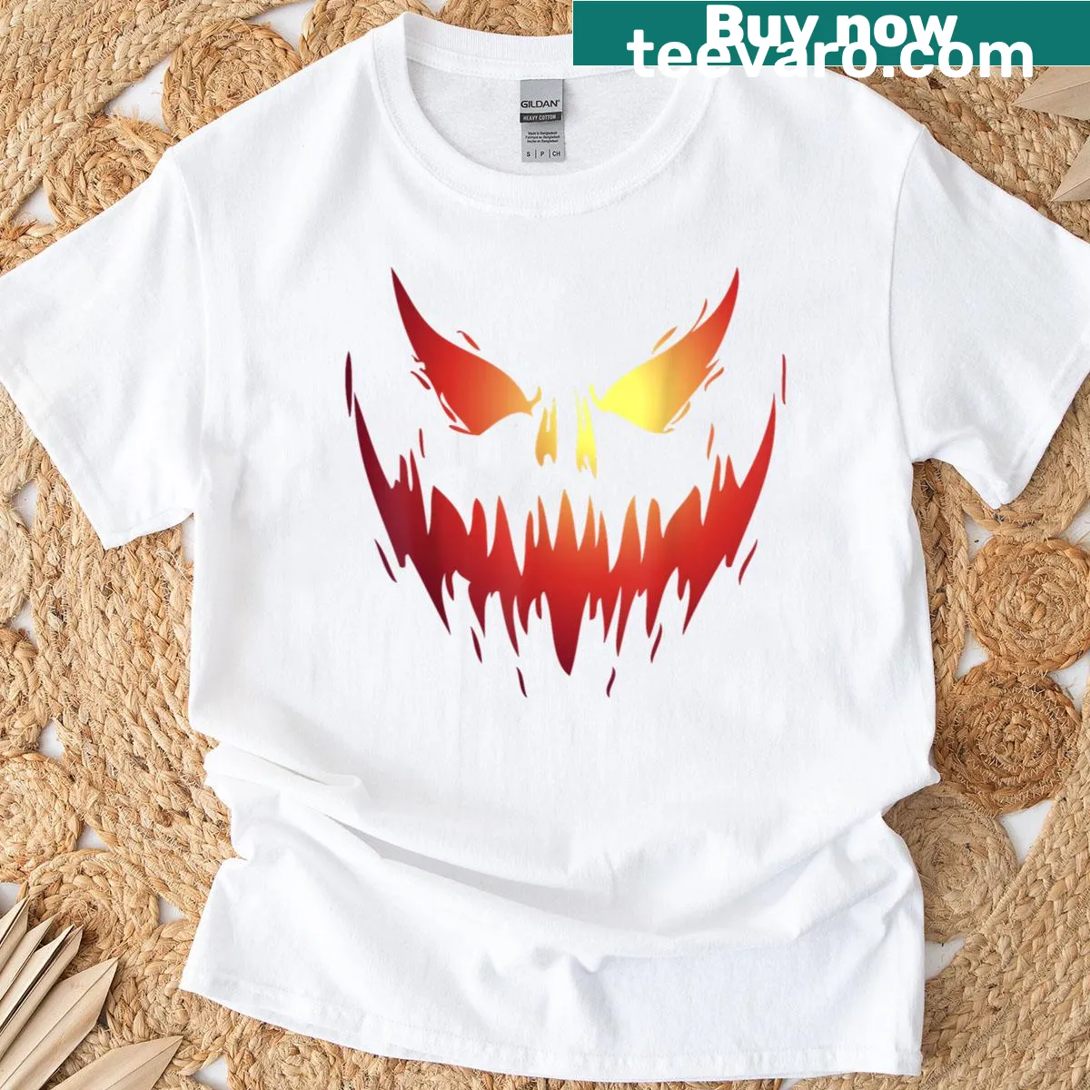 Cartoon-style monster t-shirt for playful occasions — on a men's t-shirt