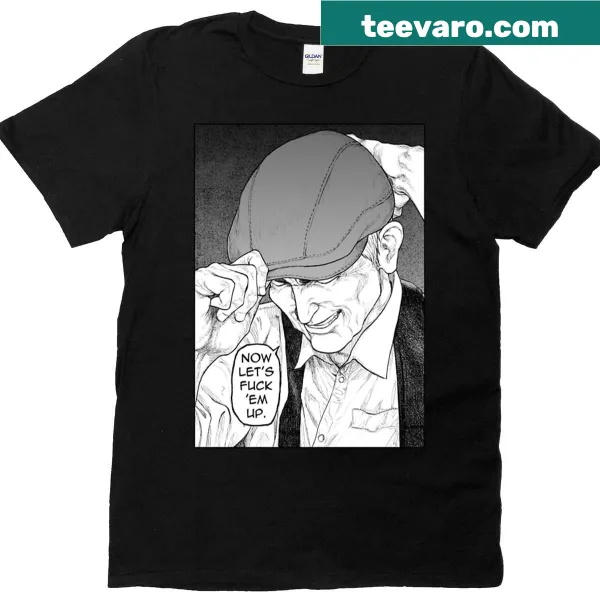 Minimalist silhouette of Sato from Ajin on t-shirt