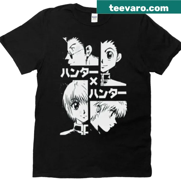 Cute cartoon art T-shirt inspired by Japanese anime aesthetics.