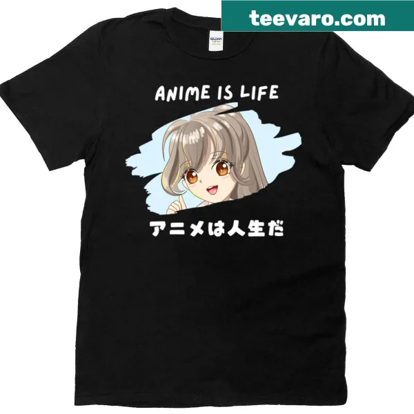 T-shirt with bold statement design celebrating anime culture