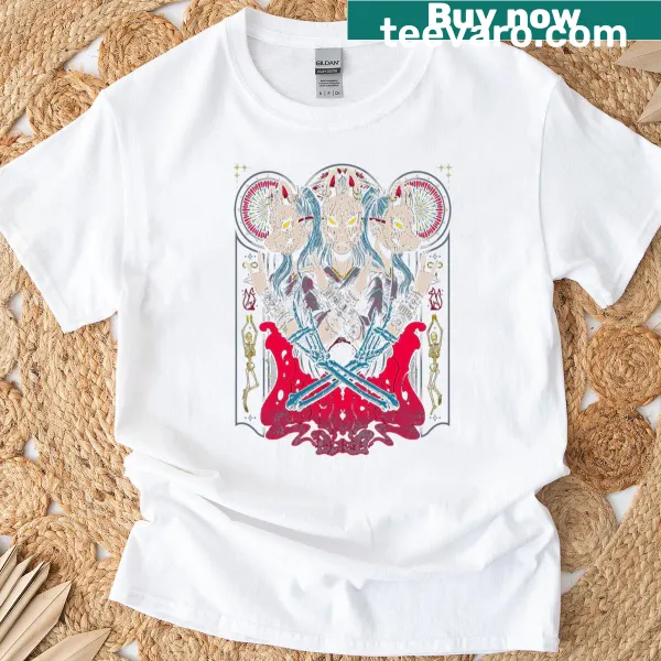 Cartoon rock band graphic on cute baby T-shirt.
