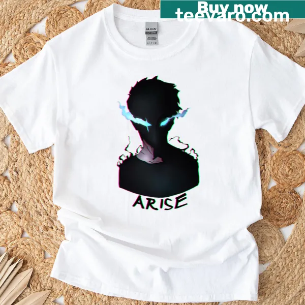 Doodle-style T-shirt depicting a cartoon Shadow Monarch illustration.