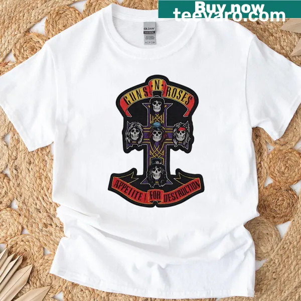 Skull cross design inspired by Guns N Roses