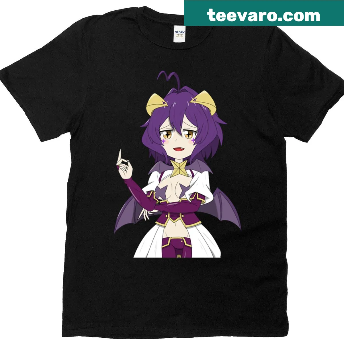 Illustrative T-shirt featuring magical girl theme from Utena Hiiragimagia — on a men's t-shirt