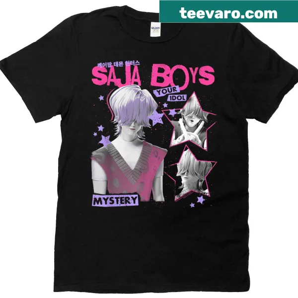 Funny Halloween t-shirt with Saja Boys and mystery theme