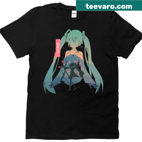 Hatsune Miku Oversized T-shirt featuring character design