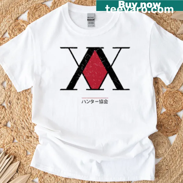 Oversized t-shirt featuring Hunter logo design