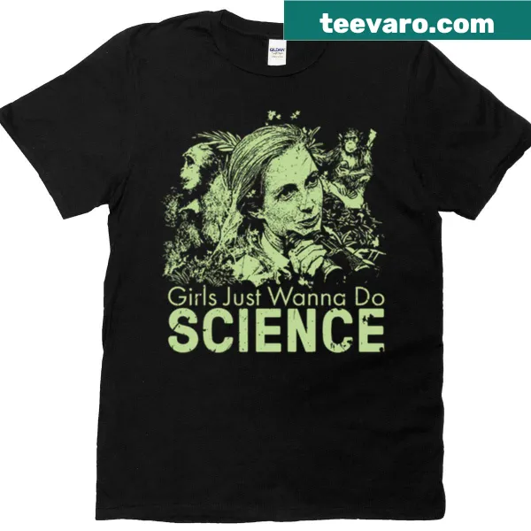 Inspirational T-shirt featuring Jane Goodall quote