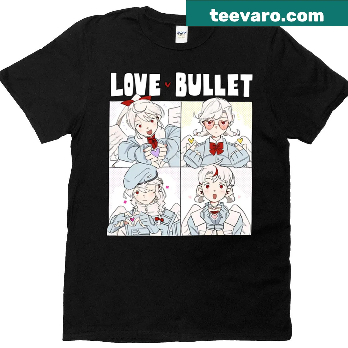 Cute graphic of Cupid on a t-shirt — on a men's t-shirt
