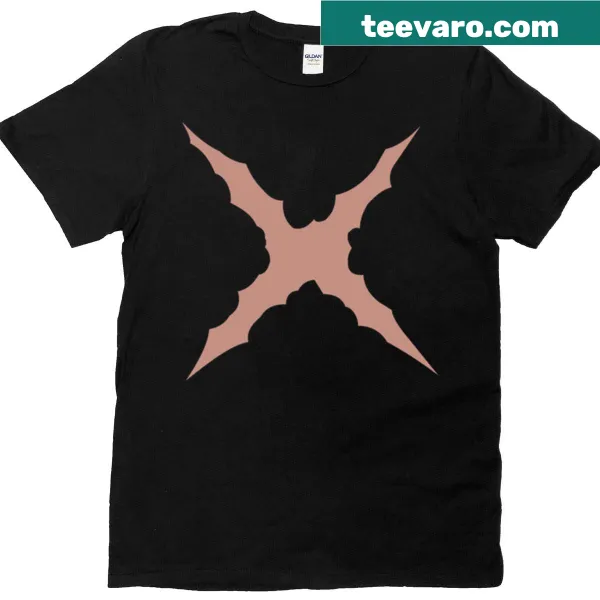 T-shirt featuring Luffy from One Piece with a scar