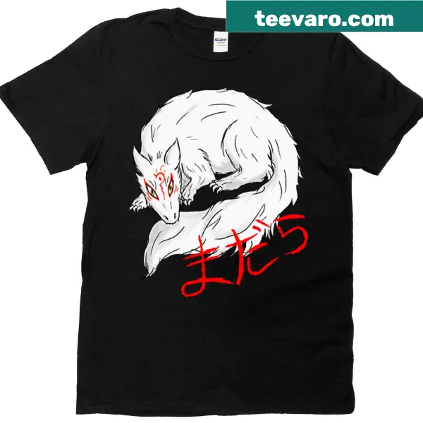 Graphic of Madara from Natsume Yuujinchou on a T-shirt
