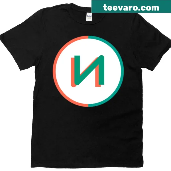 Minimalist Neuromix logo on a sleek t-shirt
