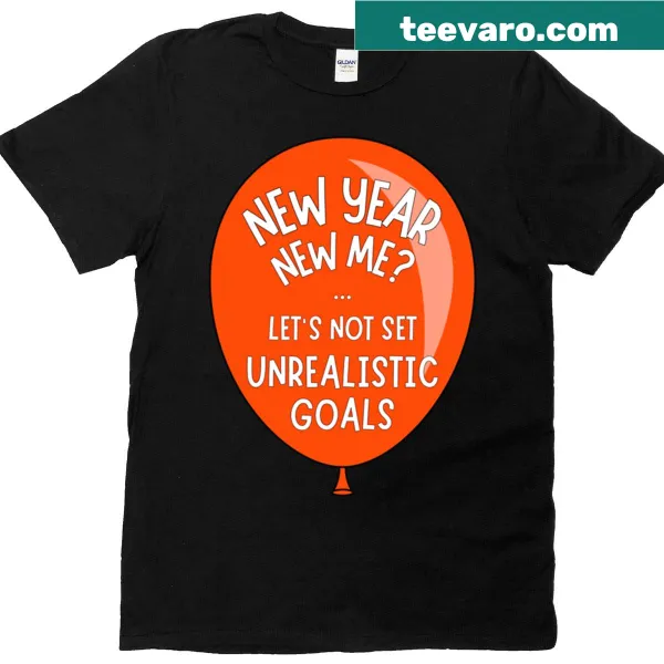 Sarcastic New Year t-shirt with a humorous phrase design