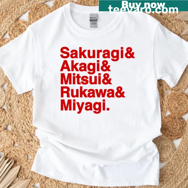 Shohoku Basketball T-shirt with team emblem