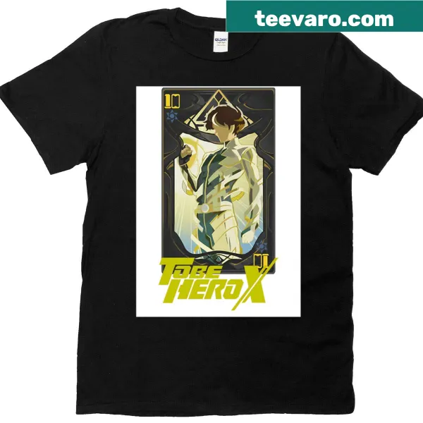 T-shirt featuring the phrase 'Linling Tobeherox' in fun typography