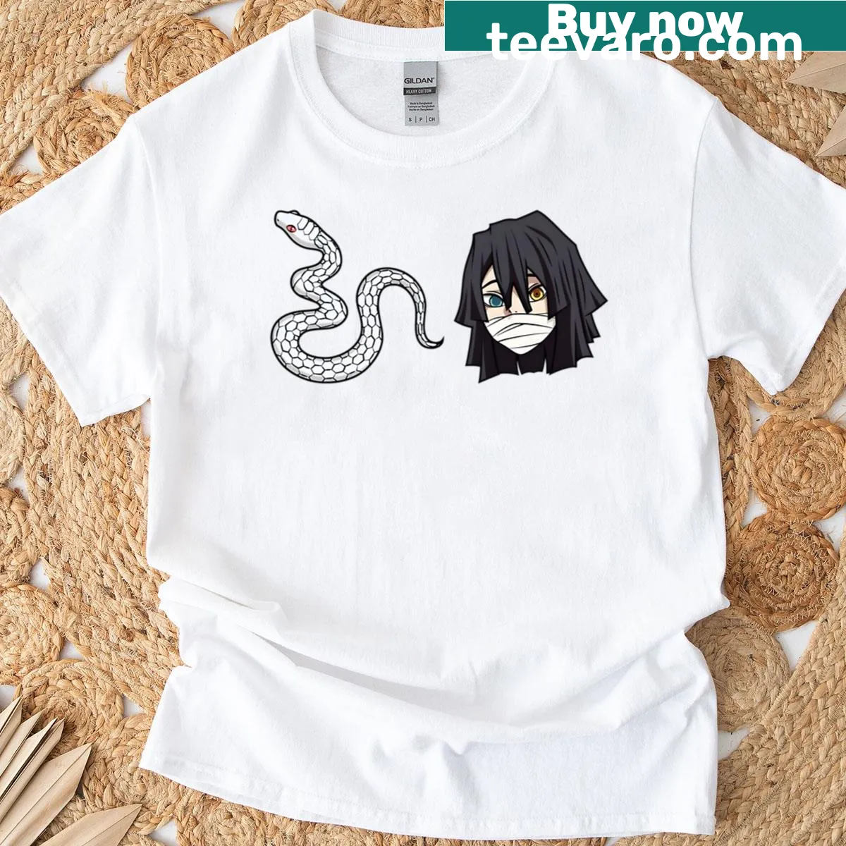 Illustration of a master and pet, highlighting their bond — on a men's t-shirt